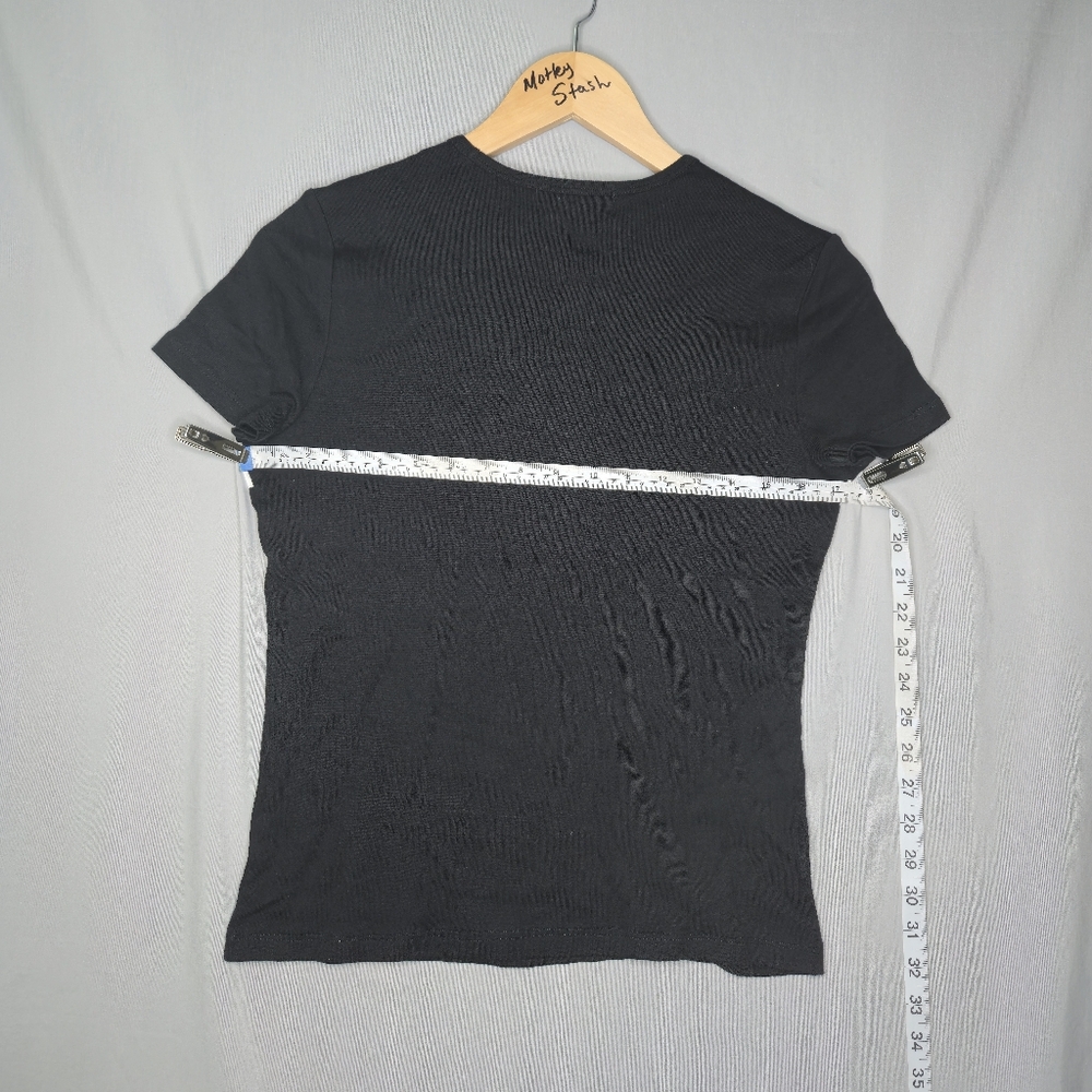 Ralph Lauren Short Sleeve Tee With Gold Logo Size M - Picture 4 of 8